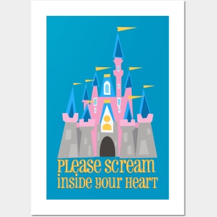 Please Scream Inside Your Heart Posters and Art